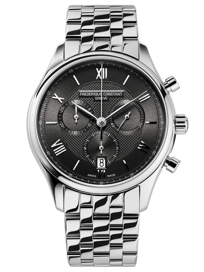 Men's Quartz Chronograph Watches Frederique Constant FC-292MG5B6B