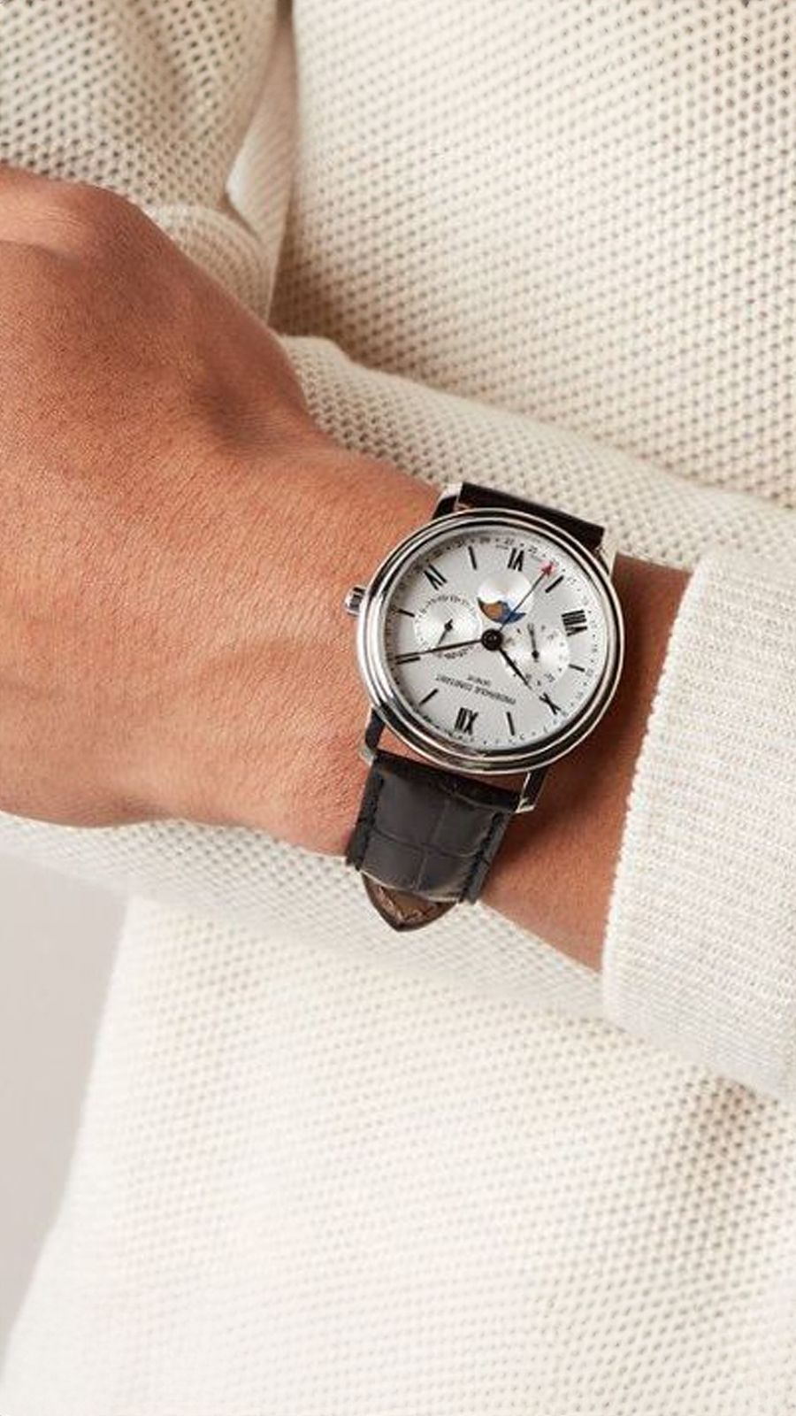 Frederique Constant FC-270SW4P6 Business Timer Moonphase