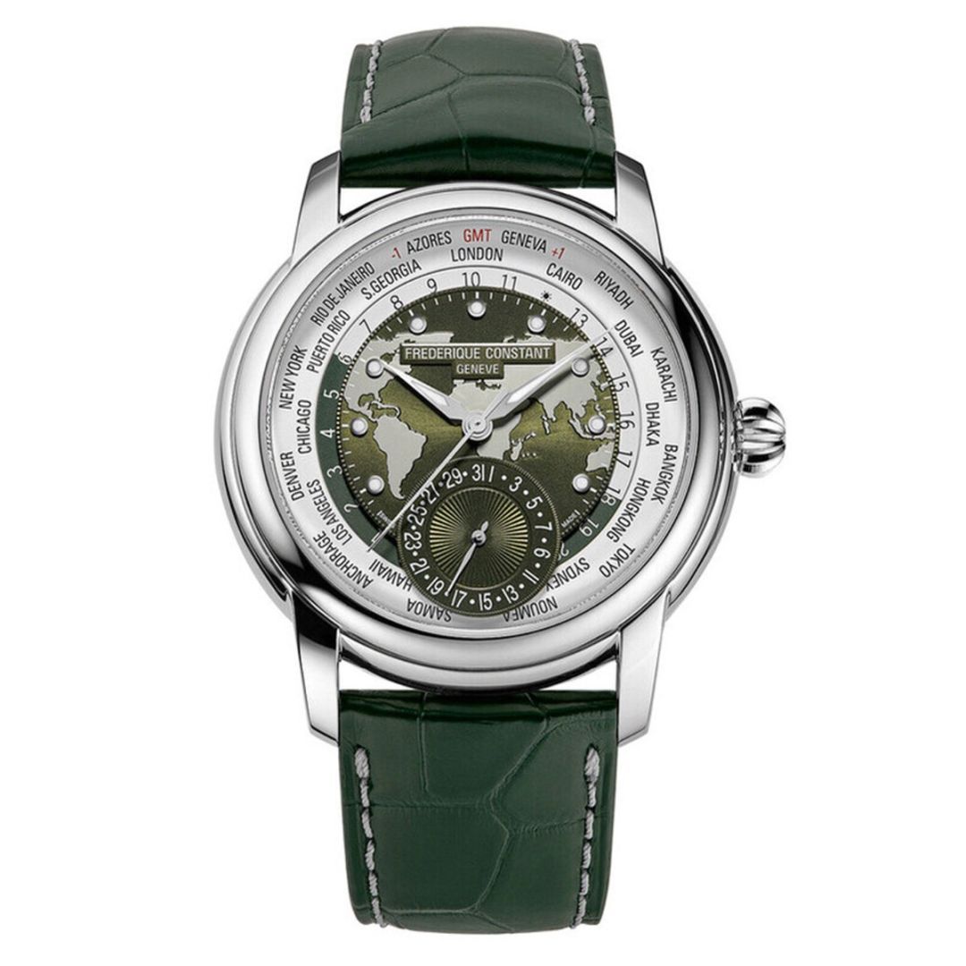 ساعة Worldtimer Frederique Constant FC-718KWM4H6 المصنعة
