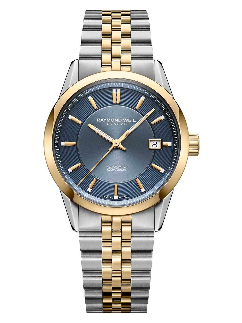Raymond Weil Freelancer Date 2741-STP-50001 Two-tone Blue