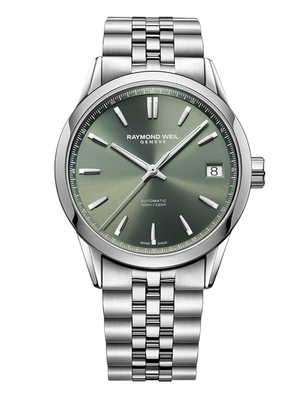 Raymond Weil Freelancer Date 2741-ST-52001 Green